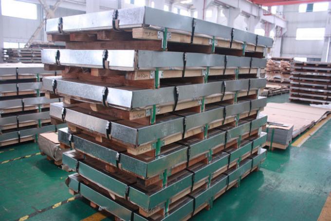 SPCC ST12 4 x 8 300 Series Stainless Steel Sheets SS Pressure Vessel Plate For Facades