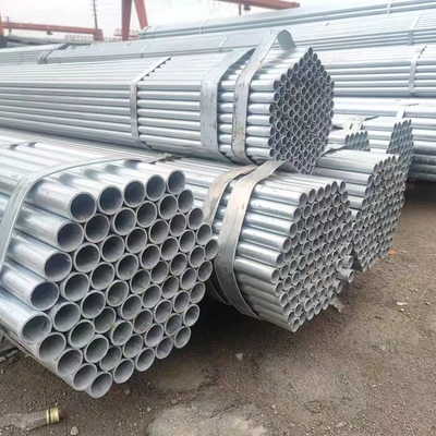 Q235B Industrial Galvanized Pipe 1 inch galvanized pipe 20 ft Round Hollow Welded
