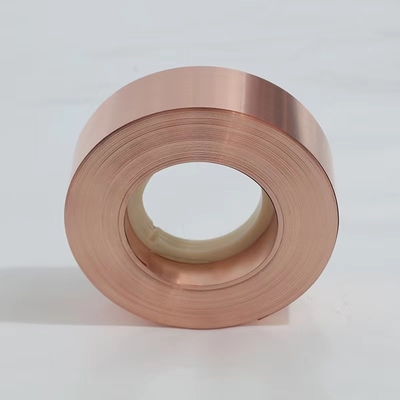 50x5mm Copper Metal Roll H62 H65 H68 Copper Sheet Roll 0.16mm 0.18mm