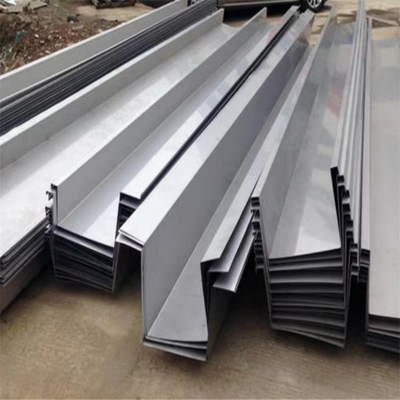 316 Stainless Channel Bar Laser Cut Roof Stainless Steel Rain Gutters